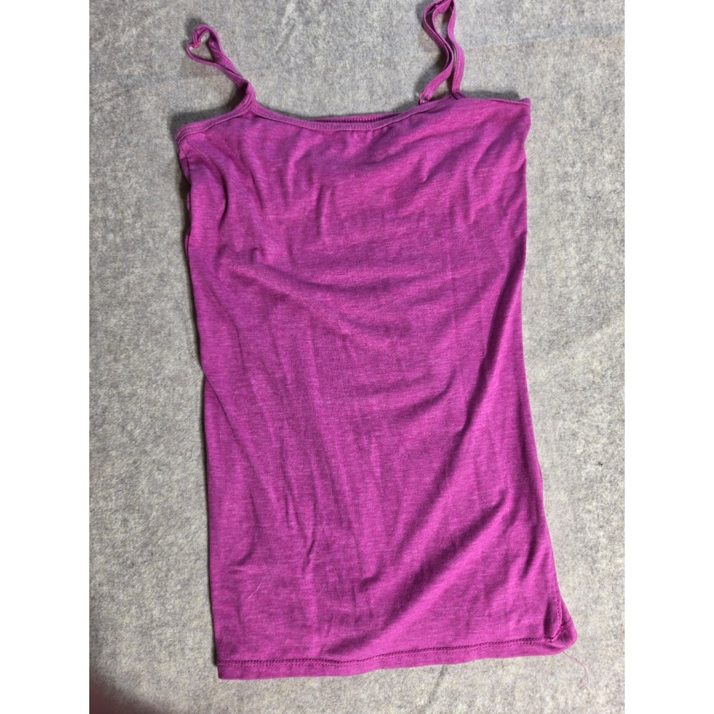 Curfew Magenta Purple Cami with Shelf Bra Adjustable Straps Small RN 29360